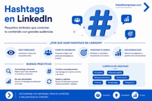 Hashtags en LinkedIn
